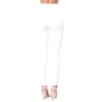 Helisopus High Waist Skinny Jeans Women Casual Elastic Black White Denim Pencil Pants Push Up Trousers Plus Size