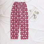 Caiyier Autumn Winter Flannel Pajamas Women Sleep Bottoms Warm Soft Loose Night Wear Long Pants Thick Pajama Pants