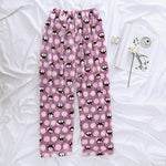 Caiyier Autumn Winter Flannel Pajamas Women Sleep Bottoms Warm Soft Loose Night Wear Long Pants Thick Pajama Pants