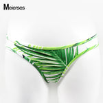 Women Sexy Black Swimwear Separates Summer Ladies Swim Briefs Low Waist Thong Shorts Bikini Bottom Female Brazilian Underwear