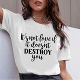 Cartoon Greys Anatomy T-shirts Women You're My Person Letter T Shirt 90s Harajuku Ullzang Fashion Tops Tee Korean Tshirt Female